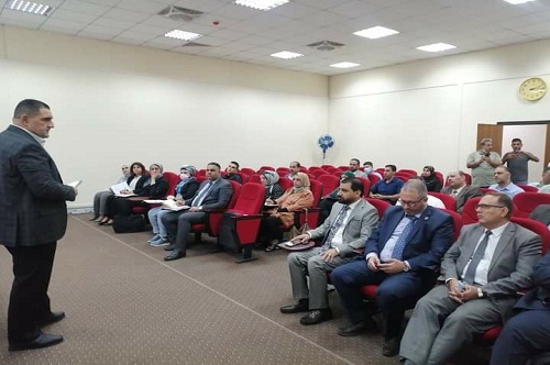 ورشة عمل بعنوان دراسة المعيار الدولي بتاريخ 2021/10/4